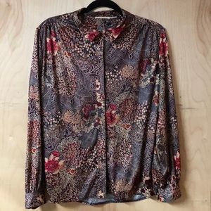 Gorgeous 70’s Button Up Blouse